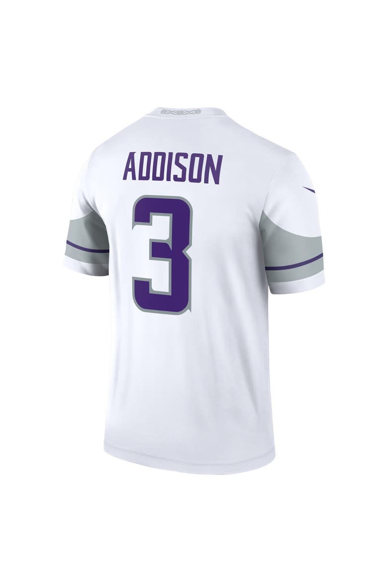 Men's Nike Jordan Addison White Minnesota Vikings Alternate Legend Player Jersey, Alternate, color, White