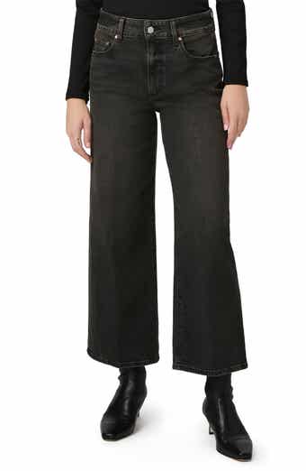 Sasha High Waist Ankle Wide Leg Jeans