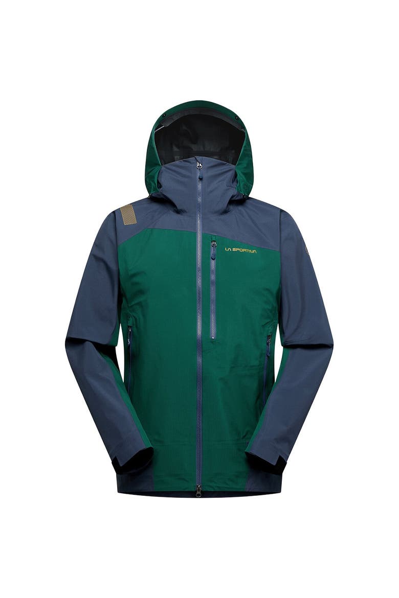Alpine Guide Gtx Performance Jacket - Men's, Alternate, color, Jungle/Night Sky