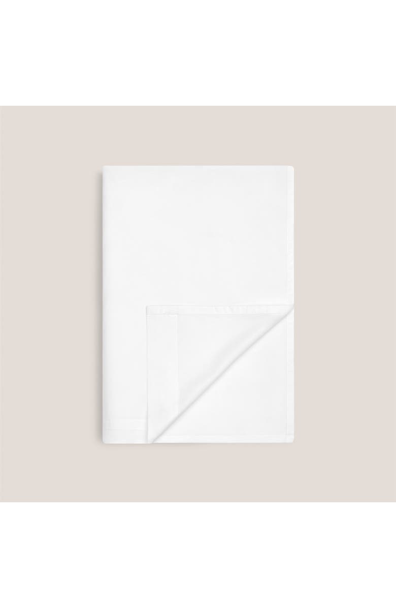 Togas Plaza Flat Sheet, Alternate, color, White