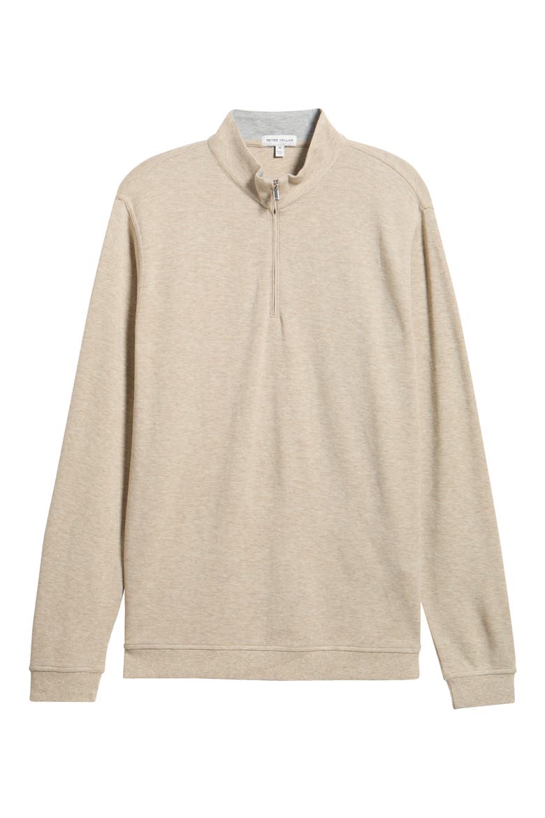 Crown Comfort Quarter Zip Pullover, Alternate, color, STONE