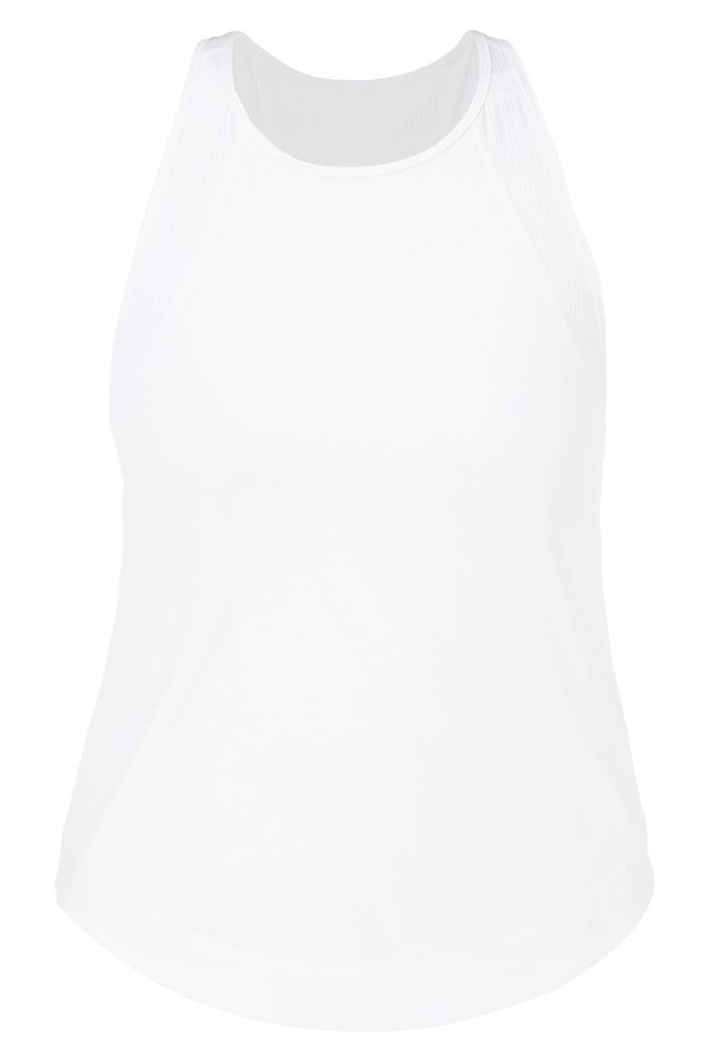 Breathe Easy Run Mesh Tank, Alternate, color, WHITE