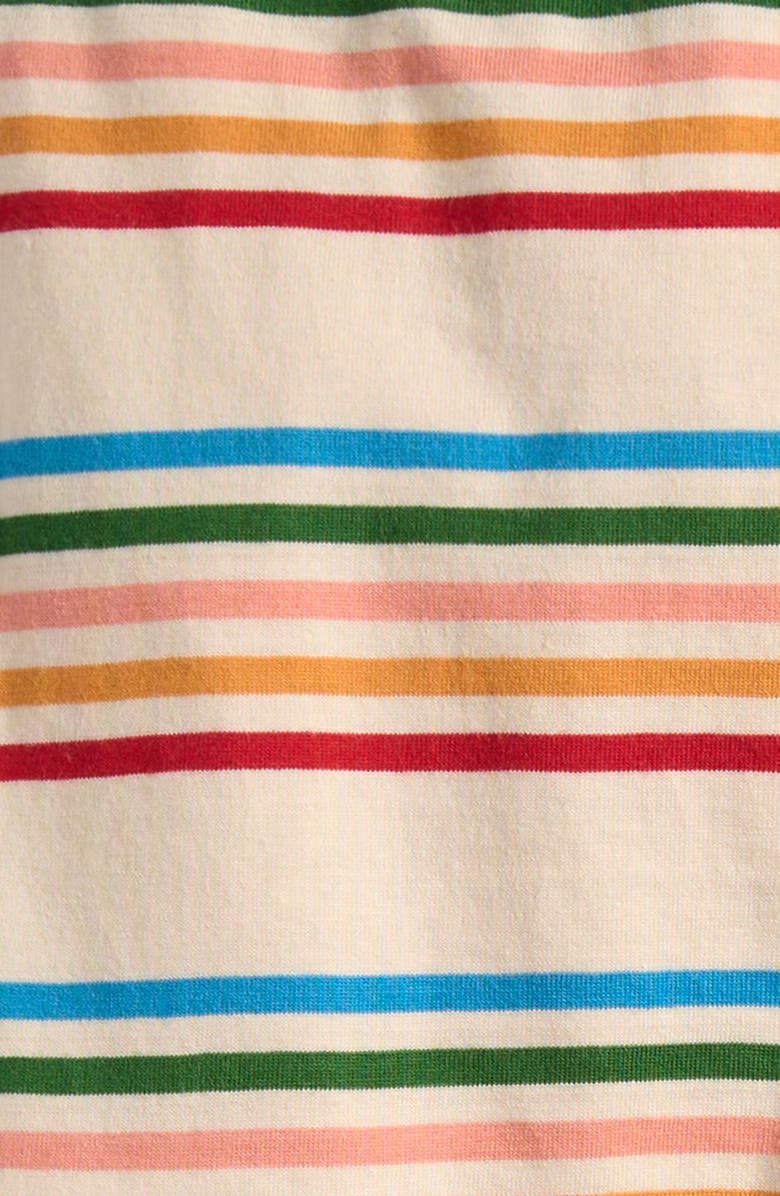 Little Green Radicals Kids' Stripe Knee Patch Sweatpants, Alternate, color, Ivory Multi