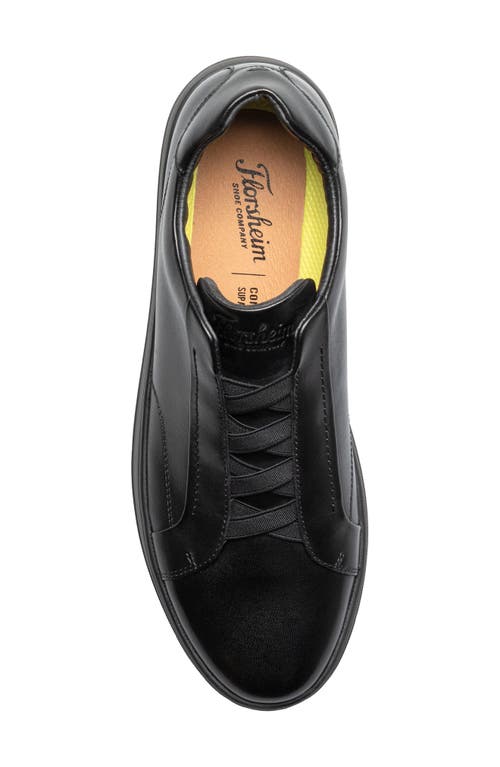 Florsheim Monopoli Slip-on Sneaker In Black