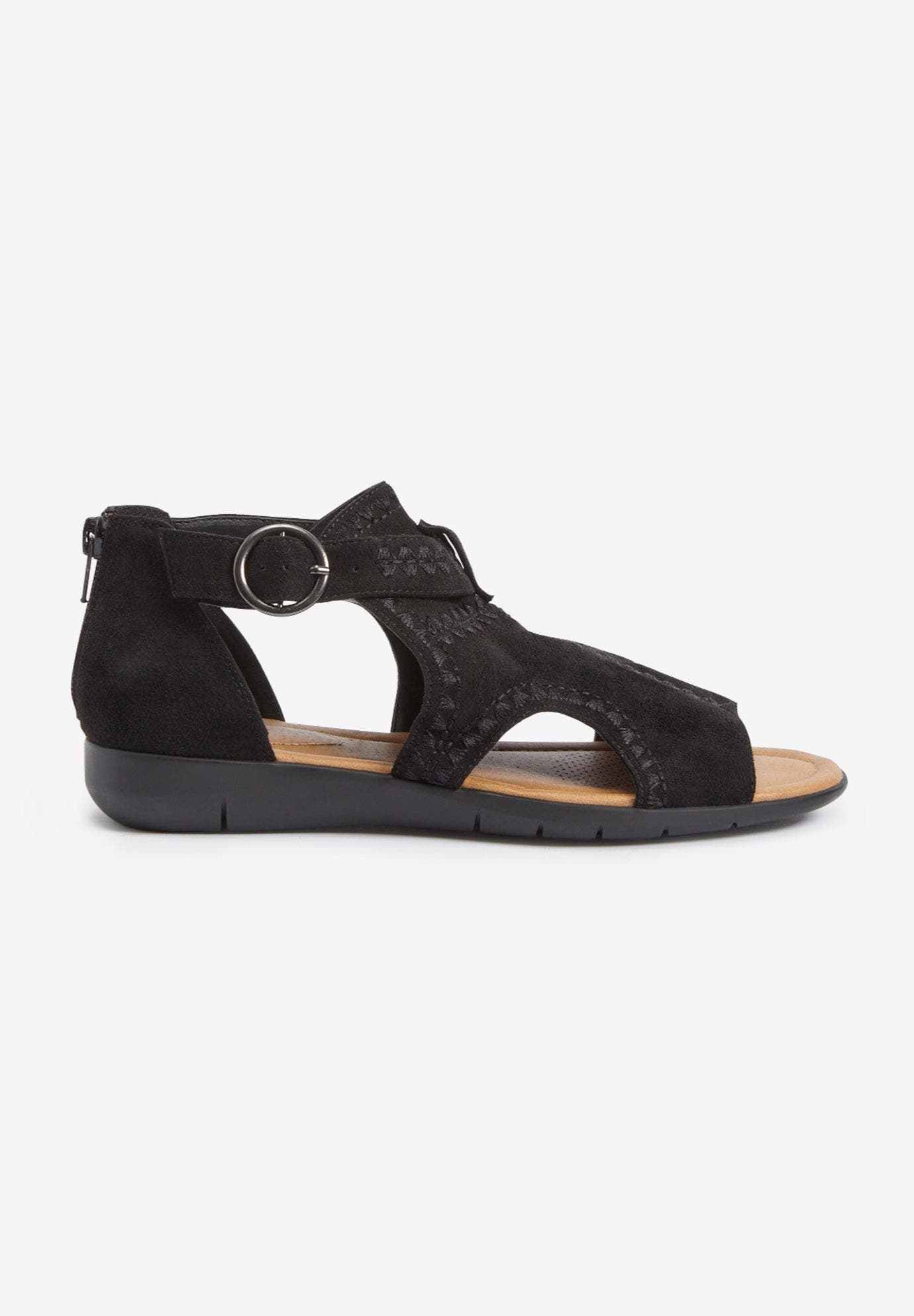 Comfortview The Kaia Shootie, Alternate, color, Black