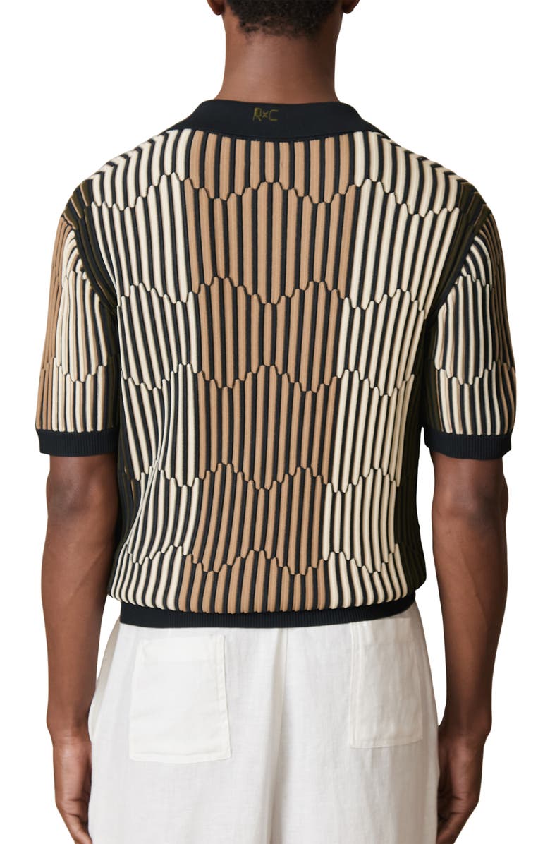 Reiss x Ché Andre Stripe Camp Shirt, Alternate, color,