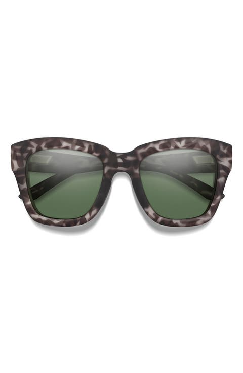 Sway 52mm ChromaPop™ Polarized Square Sunglasses