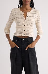 Isabel Marant - Gypsohila Popcorn Knitポップコーンニット Goya Striped Alpaca Knit by Isabel Marant Étoile - La Garçonne