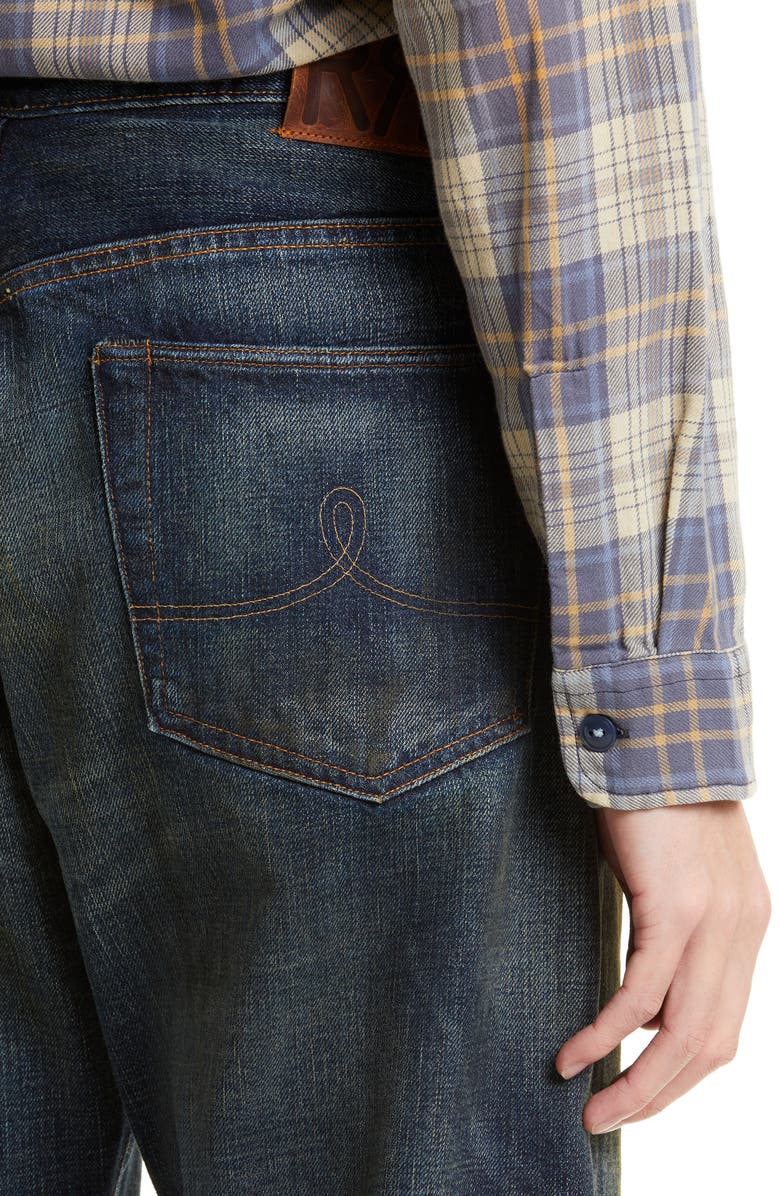 Double RL Vintage Straight Leg Jeans, Alternate, color, Givins Wash