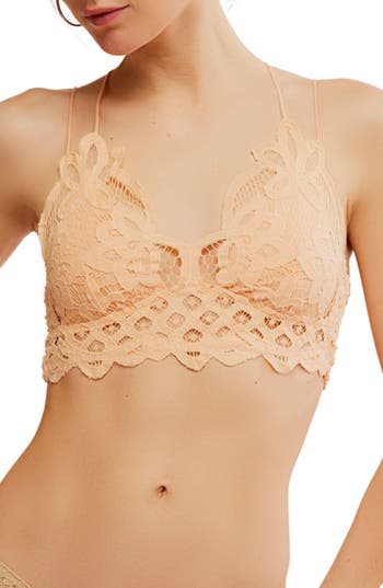 Shop Free People Intimately Fp Adella Longline Bralette In Electric Nectar