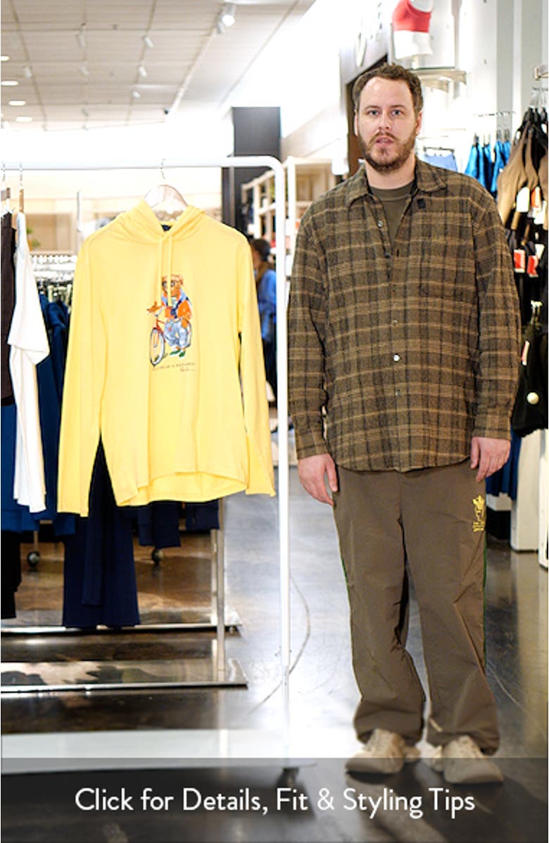 Polo Bear Graphic Hoodie, sales video thumbnail