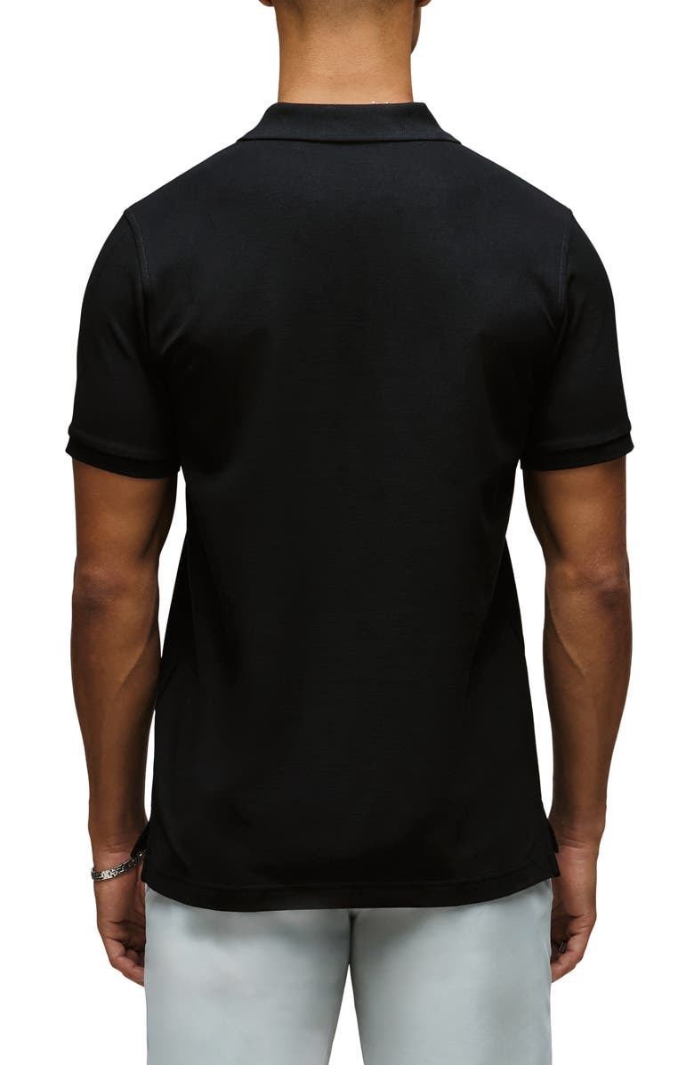 Psycho Bunny Mischief Classic Fit Piqué Polo, Alternate, color, Black