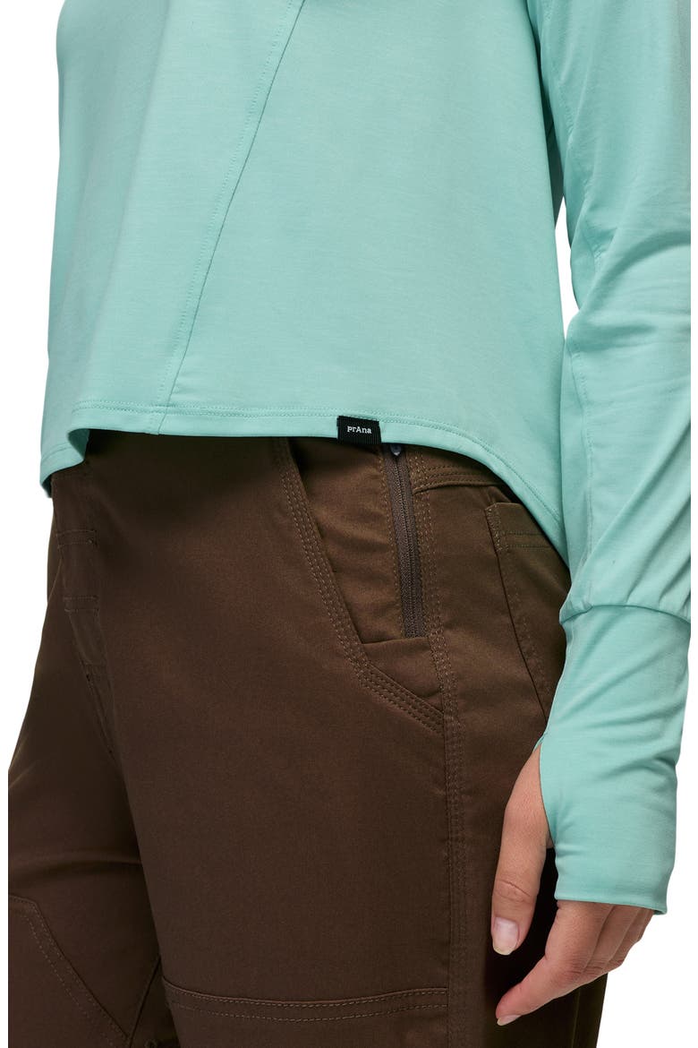 Sol Searcher UPF 50 Sun Hoodie, Alternate, color, SEA GLASS