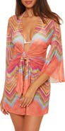 Becca Summer Sunrise Tie Front Tunic