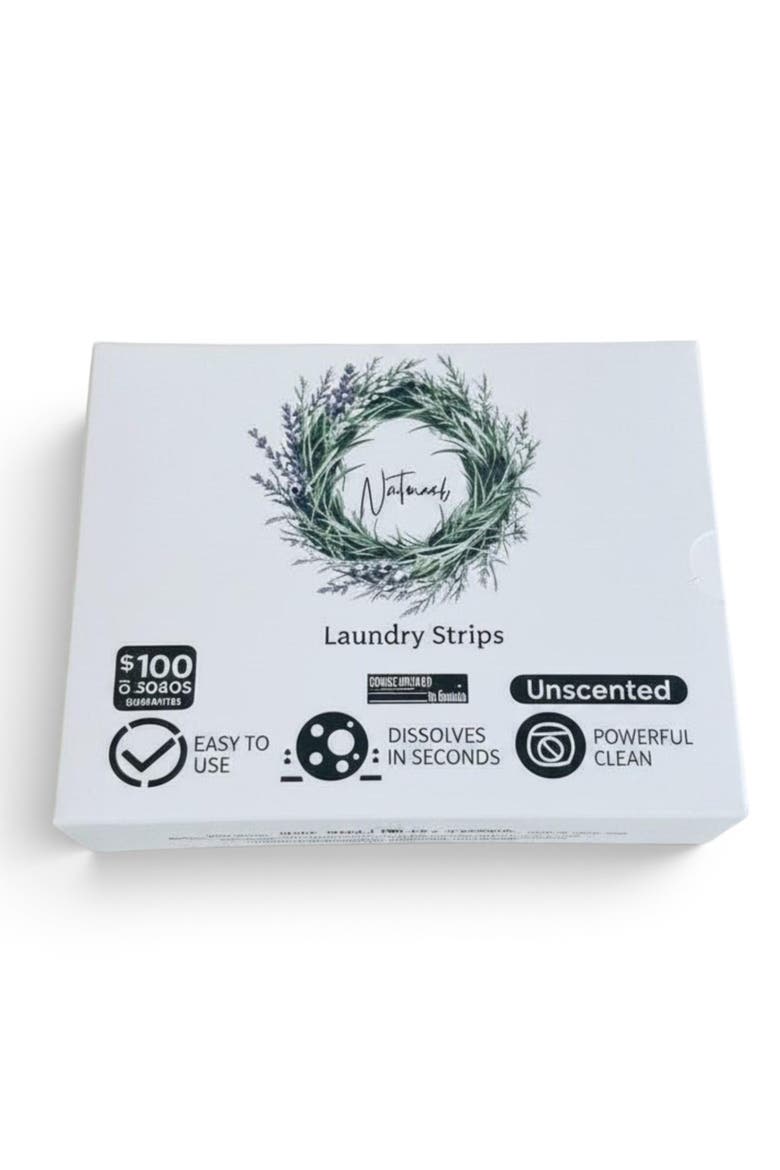 Laundry Detergent Sheets Fragrance Free, Main, color, No Color