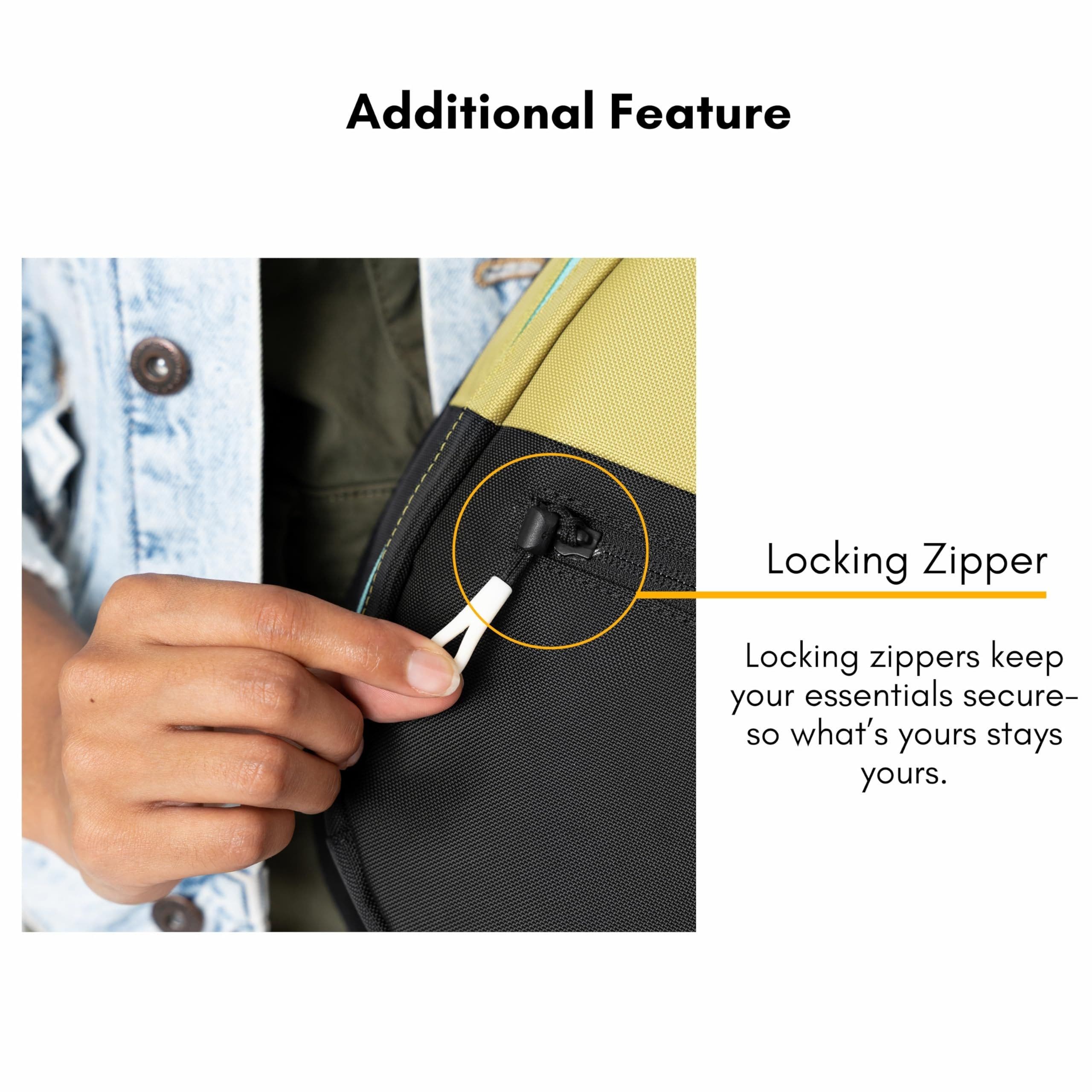 Esprit Anti Theft RFID Protection Sling Bag, Fits 10 Inch Tablet, Alternate, color, Wasabi Stone