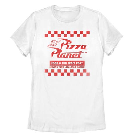 Women's Toy Story Pizza Planet Uniform  Graphic T-Shirt