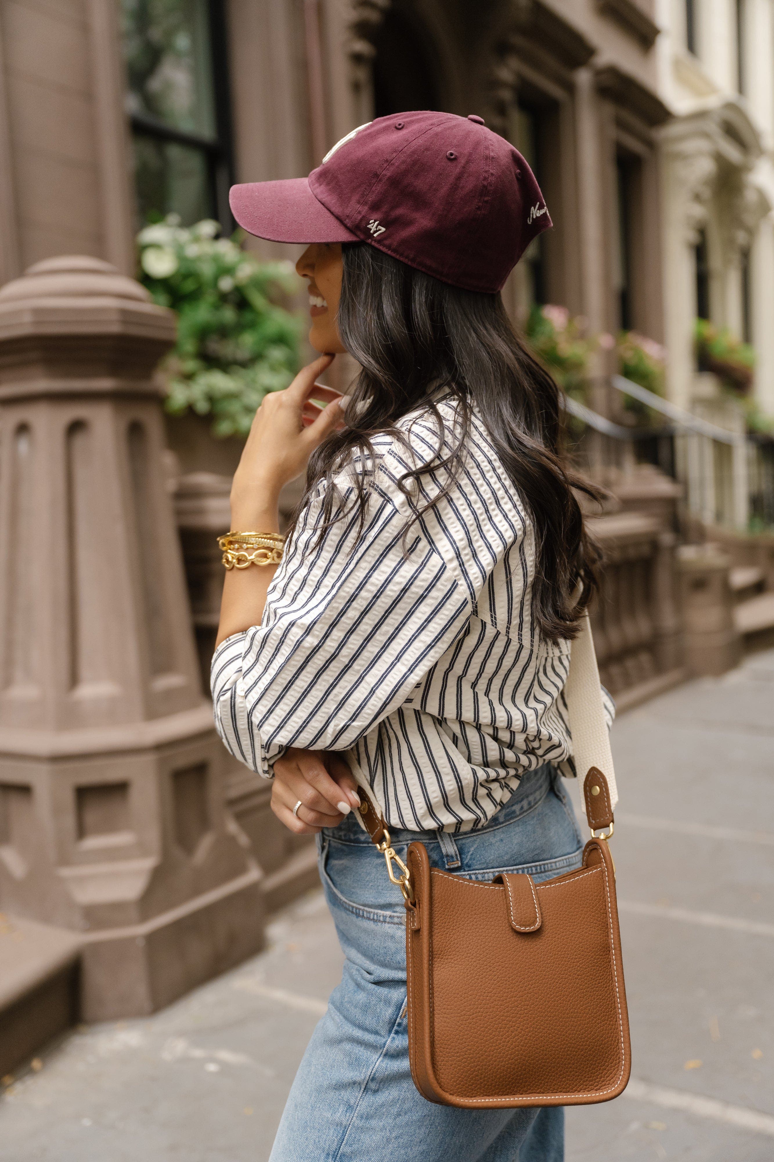 GiGi New York Ellie Crossbody, Alternate, color, Tan