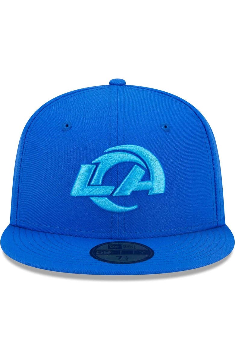 New Era Men's New Era Royal Los Angeles Rams Monocamo 59FIFTY Fitted Hat, Alternate, color, Royal