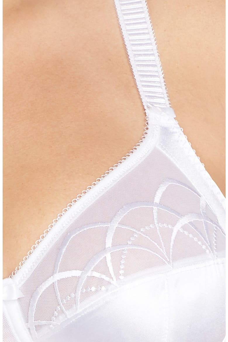'Cate' Underwire Bra, Alternate, color, WHITE