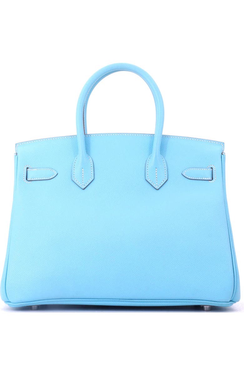 Pre-Owned Hermes Candy Birkin Bag Epsom 30, Alternate, color, Candy-Bleu Celeste/Mykonos