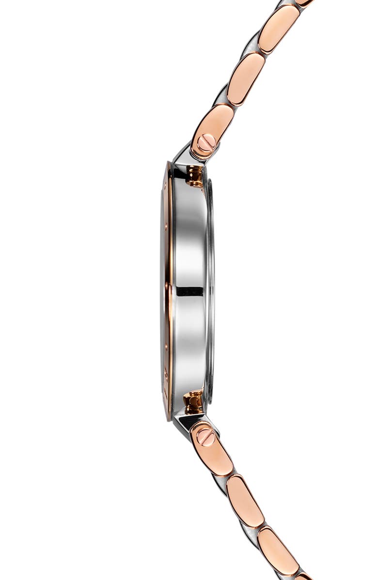 Balmain ia Bijou Watch, 33mm, Alternate, color, Two Tone Steel Rose