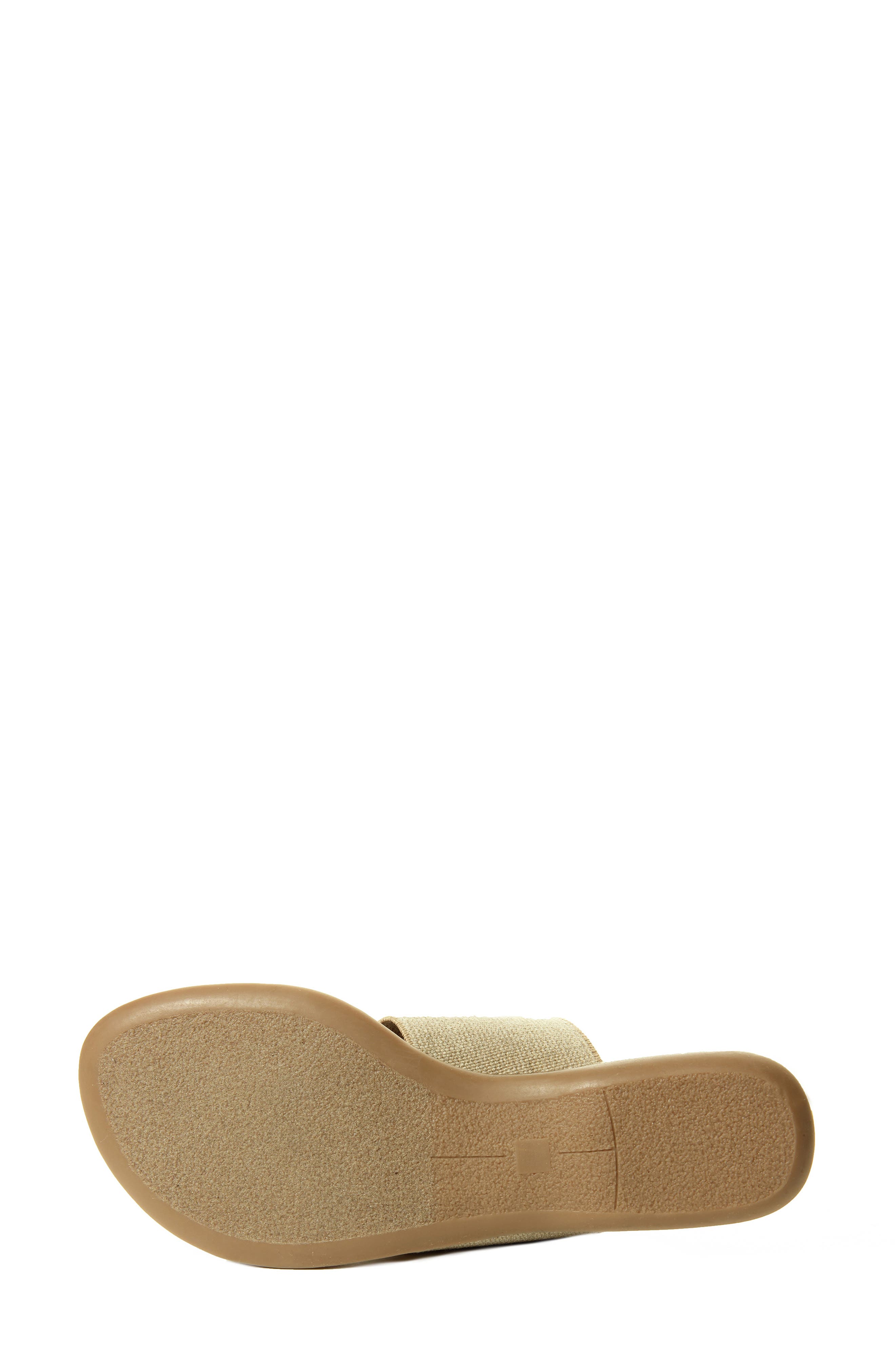 Yesen Slide Sandal, Alternate, color, NATURAL CANVAS