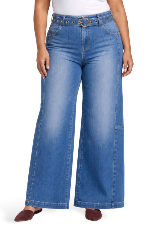 Gracie High Waist Wide Leg Jeans