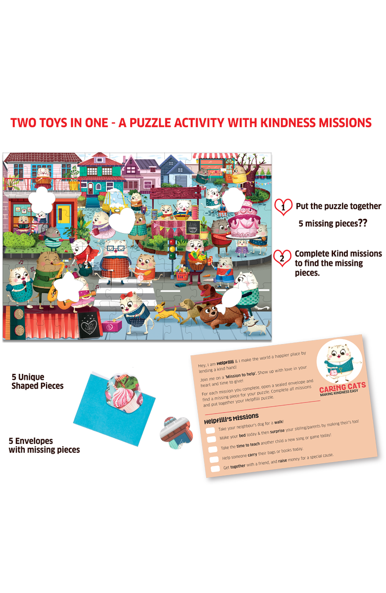 Chalk & Chuckles Helpfilli Puzzle, Alternate, color, NO COLOR