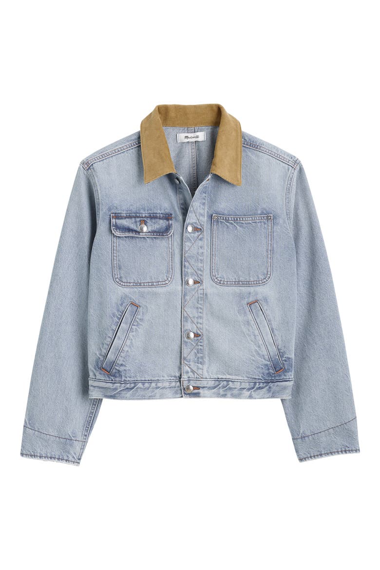 Denim Rancher Jacket, Alternate, color, GREENWICH WASH