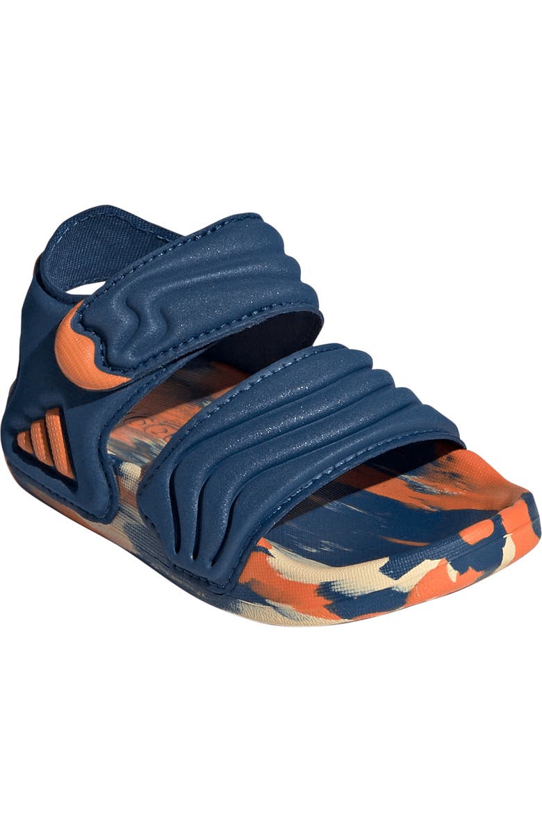 adidas Kids' Adilette Sandal, Main, color, Dusky/ Orange/ Tangerine