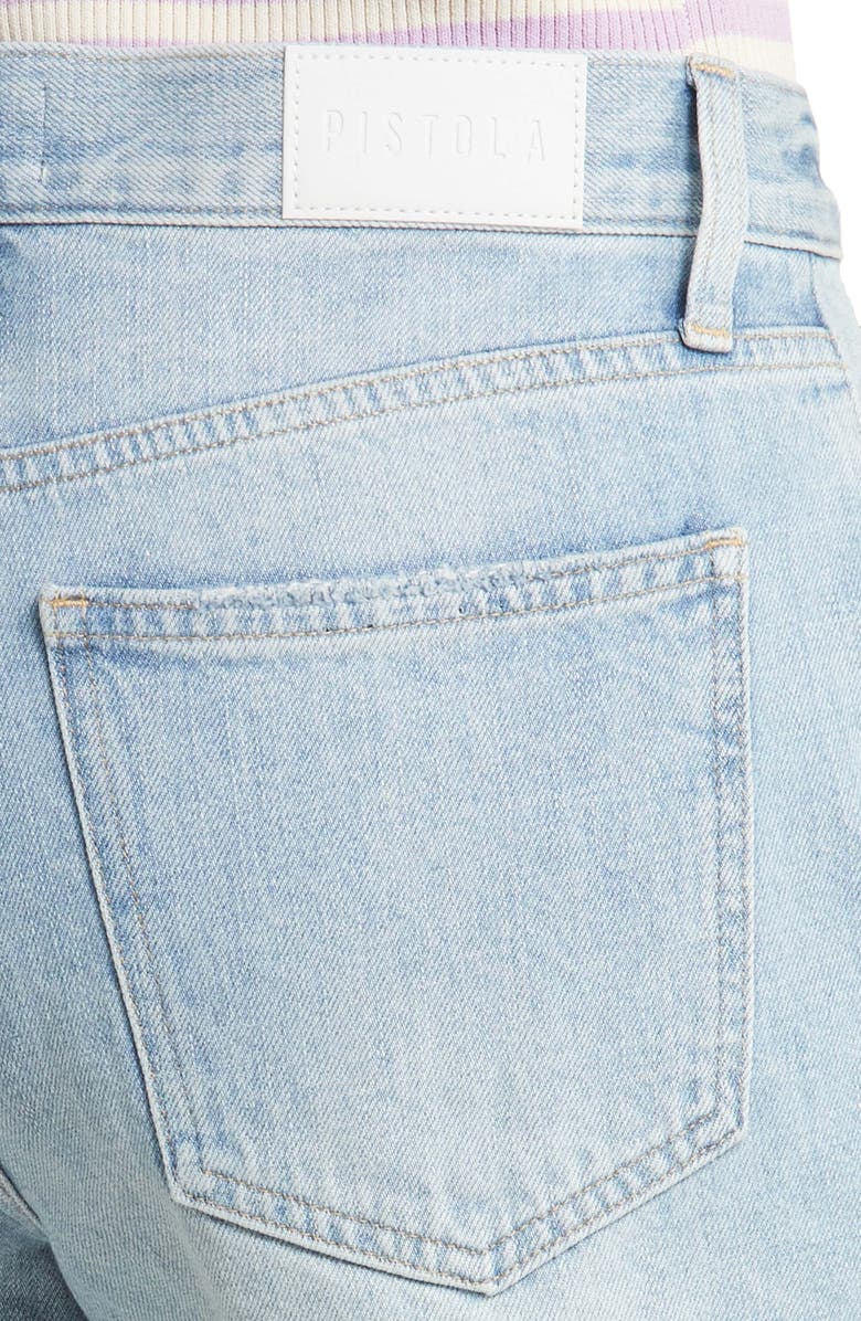 Pistola Connor Relaxed Raw Hem Denim Cutoff Shorts, Alternate, color, Oahu Vintage