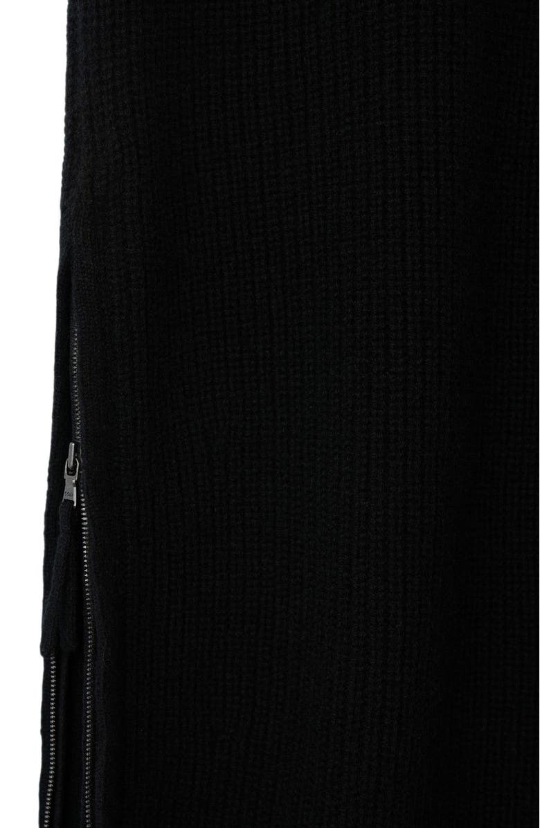 Gobi Cashmere Cashmere Skirt with Zip, Alternate, color, 