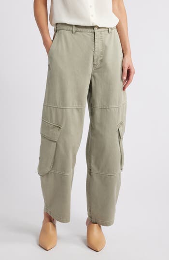 Frame The Bubble Barrel Leg Cargo Pants