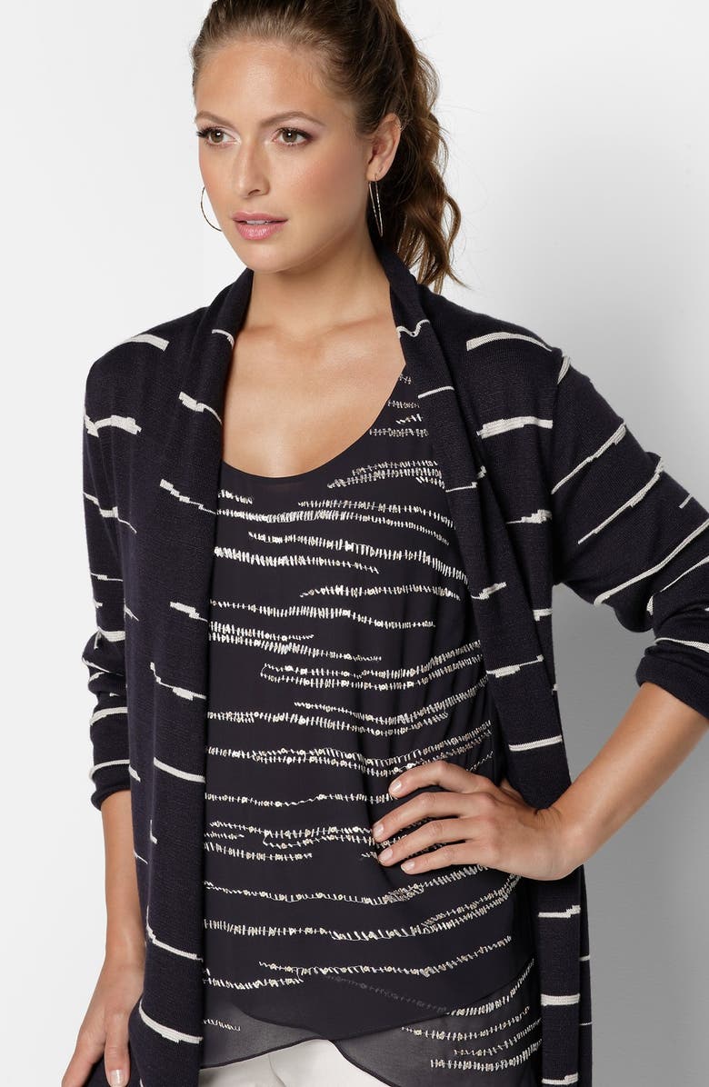 NIC+ZOE 'Shining Stars' Embellished Tank, Alternate, color, 