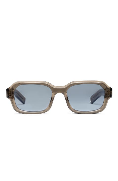 Slowburn 50mm Rectangular Sunglasses