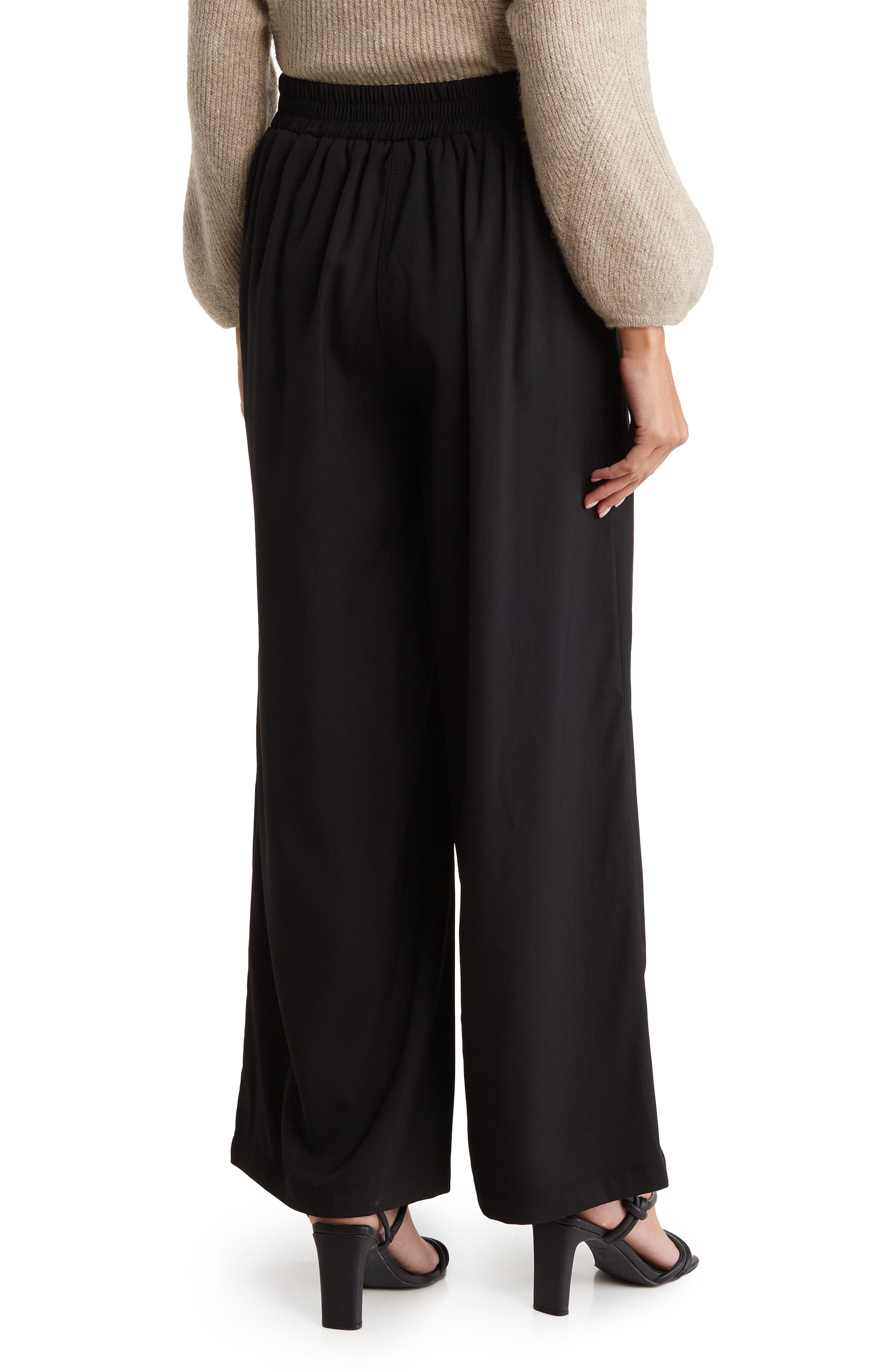 Twill Easy Wide Leg Trouser - image 2