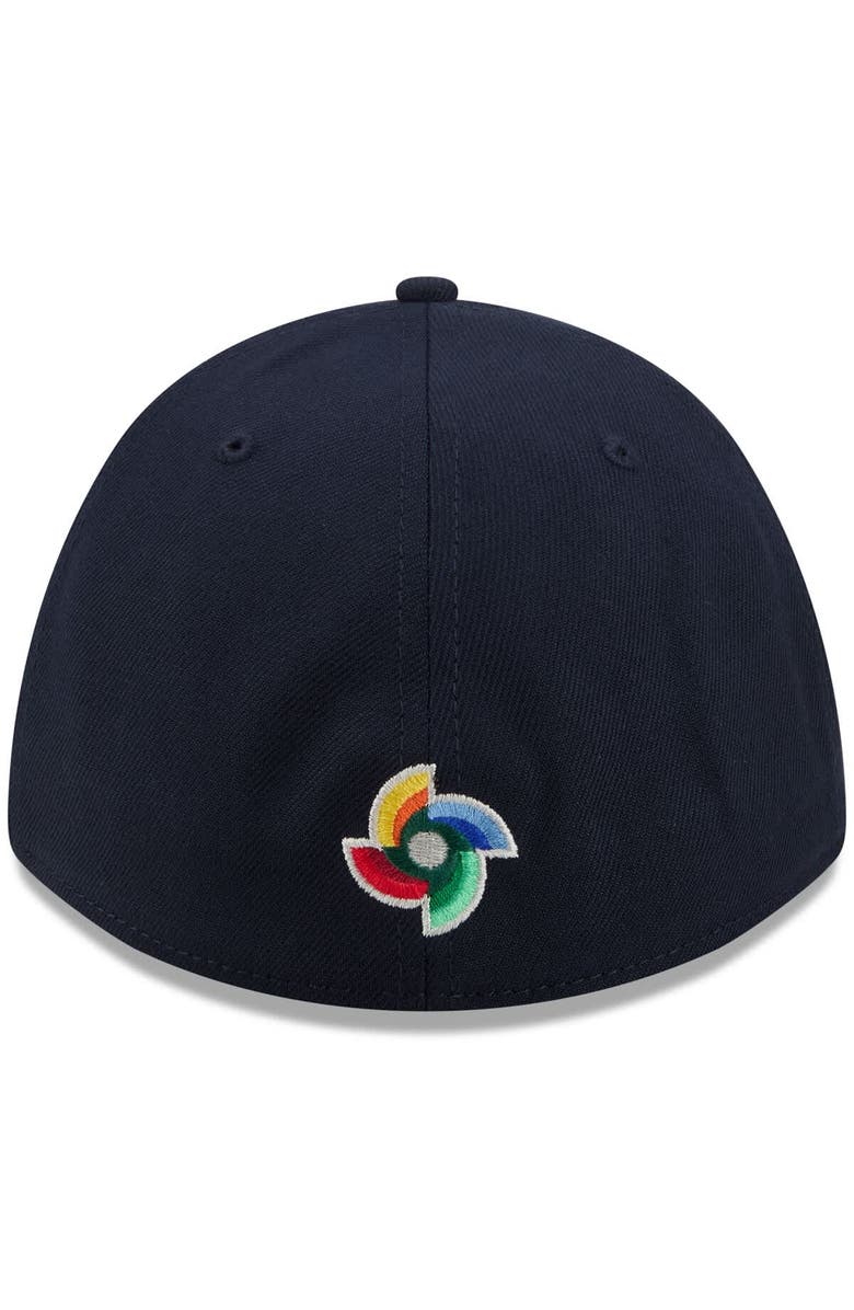 New Era Men's New Era  Navy Netherlands Baseball 2026 World Baseball Classic M-Crown 39THIRTY Flex Hat, Alternate, color, Navy