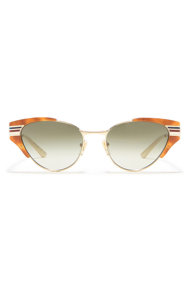Gucci 55mm Cat Eye Sunglasses, Main, color,