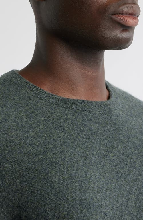 Nordstrom Cashmere Crewneck Sweater In Green