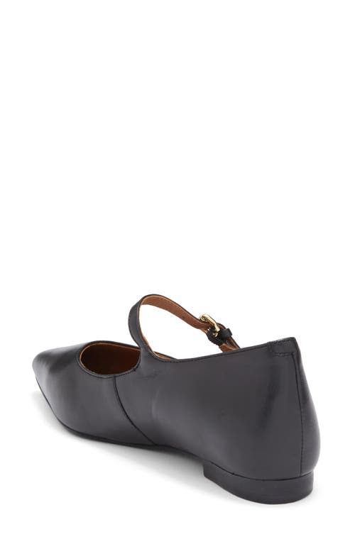 Seychelles Pardon Me Pointed Toe Mary Jane Flat In Black