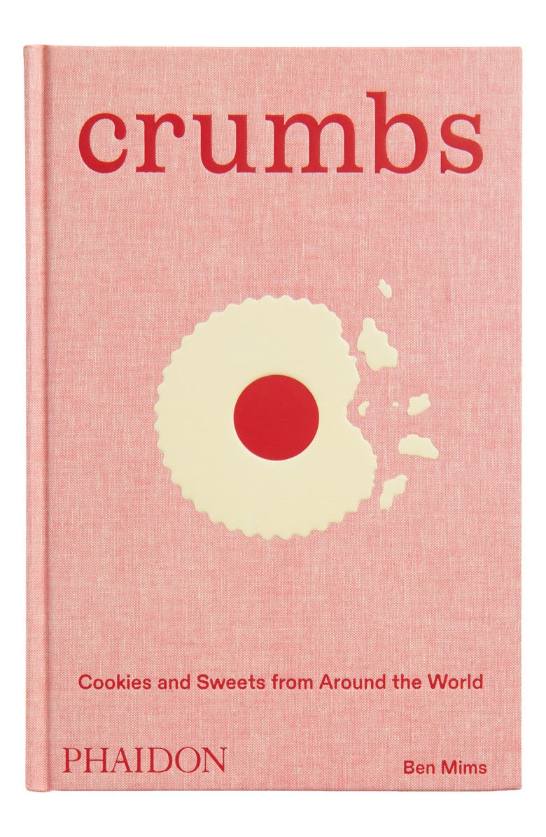 Phaidon Press 'Crumbs: Cookies and Sweets from Around the World' Cookbook, Main, color, Pink