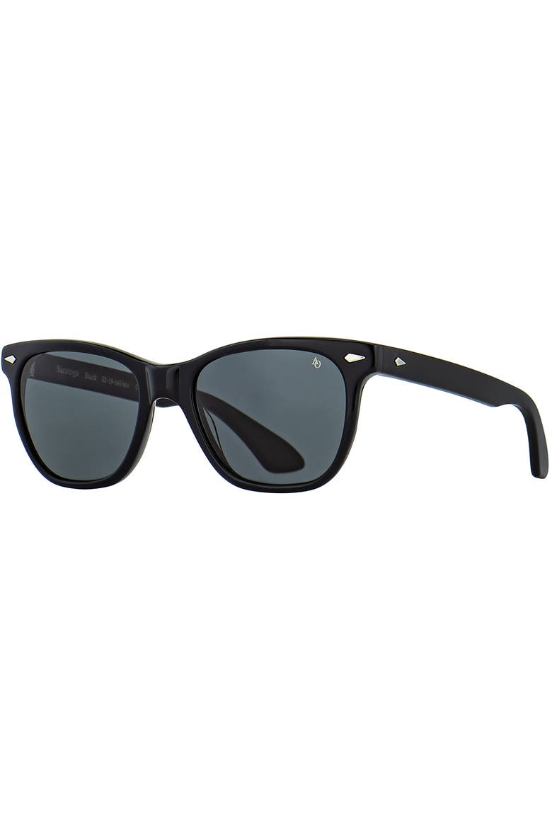 Saratoga 52mm Square Nylon Polarized, Alternate, color, Black - Polarized