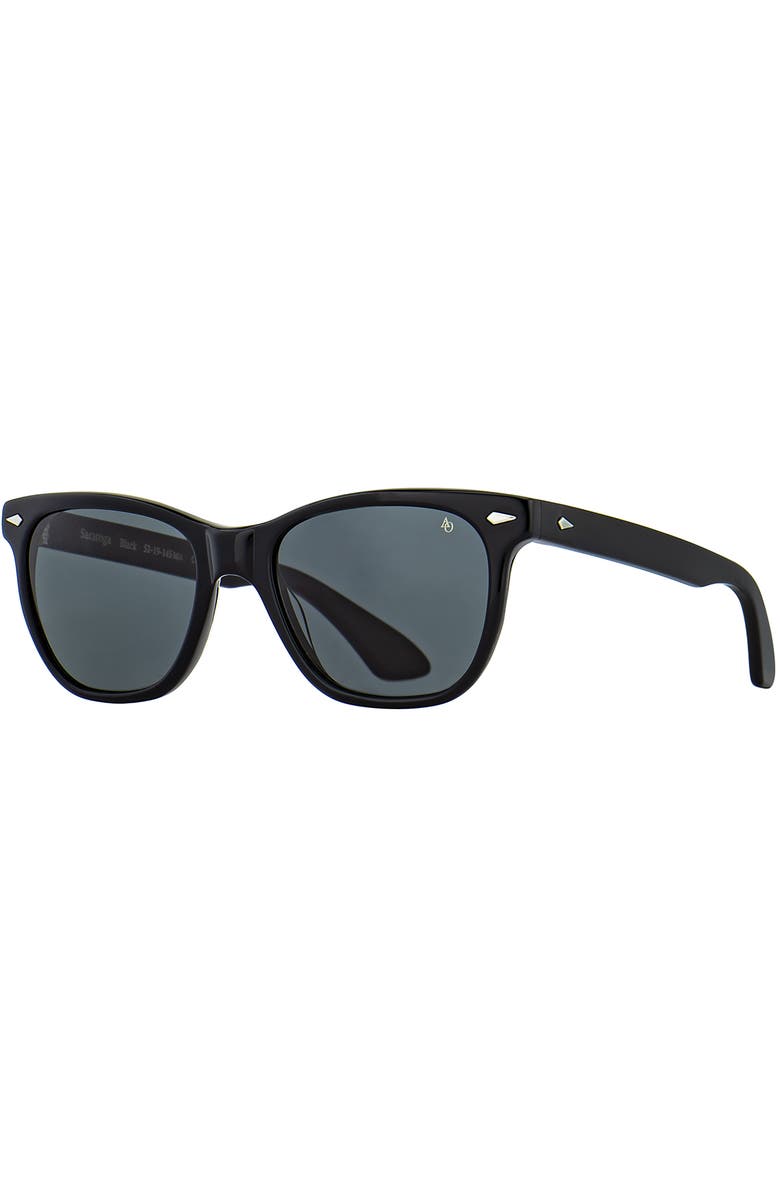 American Optical Saratoga 54mm Square Nylon Polarized, Alternate, color, Black - Polarized