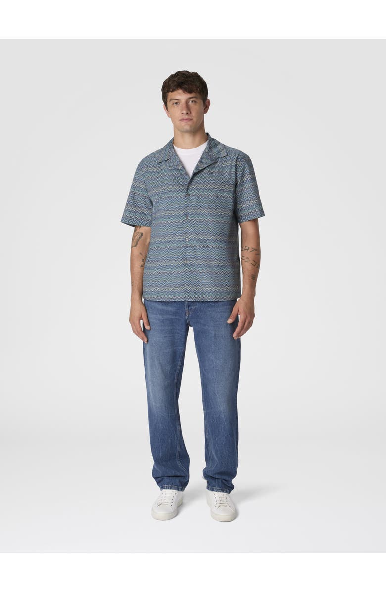 Missoni Bowling Shirt With Zigzag Pattern, Alternate, color, Multicoloured