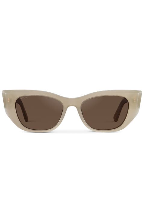 Evelyn - 50mm Cat-Eye Polarized Sunglasses