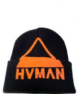HVMAN Triangle Logo Knit Beanie