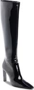 Saint Laurent Francoise Leather Knee High Boot
