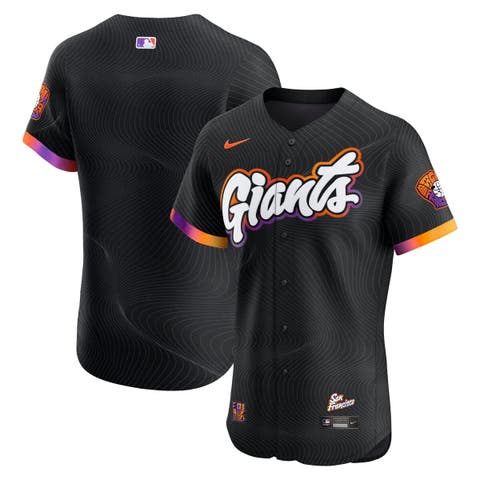 Men's Nike Anthracite San Francisco Giants 2025 City Connect Elite Jersey