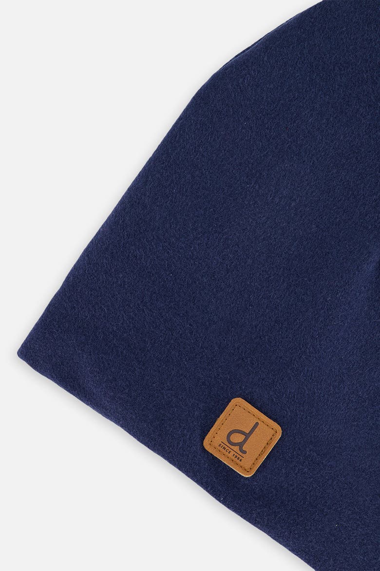 Slouchy Jersey Draped Logo Patch Hat, Alternate, color, Navy Blue